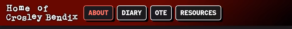 The site's old look